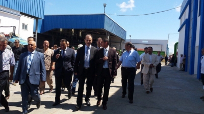 Visite Mr Kamel Ben Naceur ministre de l'industrie de l'énergie et des mines le 12/07/14